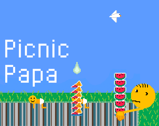 "Picnic Papa" game cover