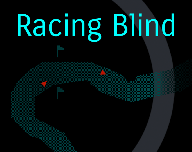 "Racing Blind" game cover